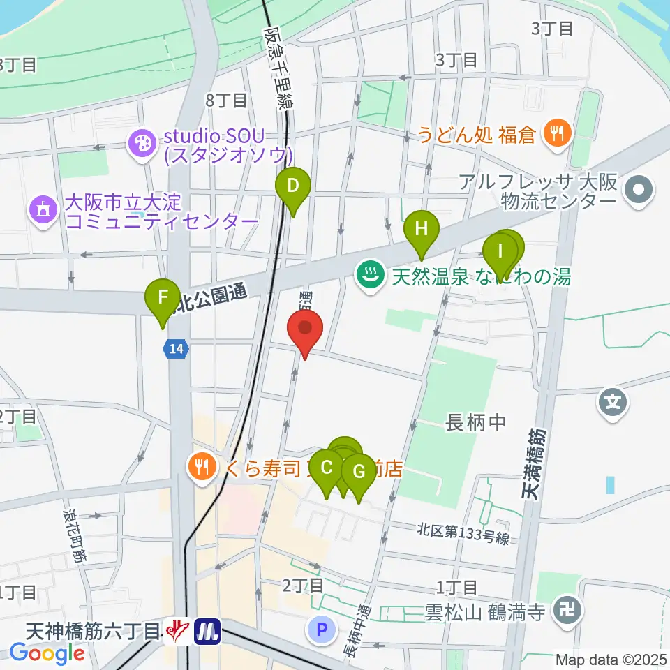 Studio246 GEN周辺のホテル一覧地図