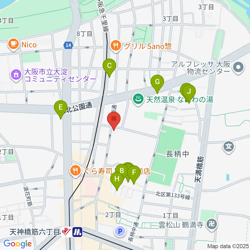 Studio246 GEN周辺のホテル一覧地図