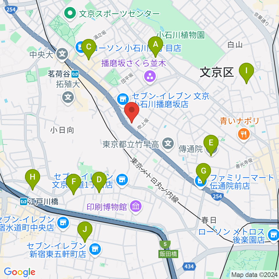 コムコムミュージックスクール周辺のホテル一覧地図