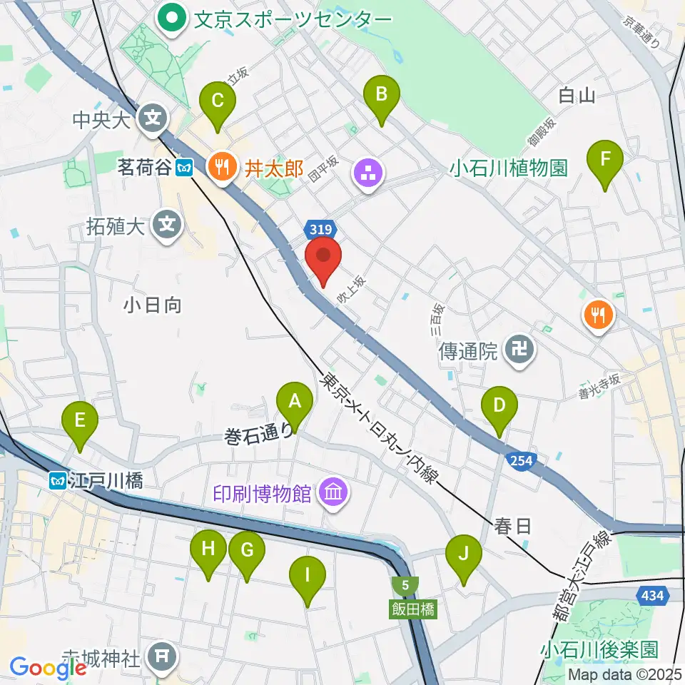 コムコムミュージックスクール周辺のホテル一覧地図