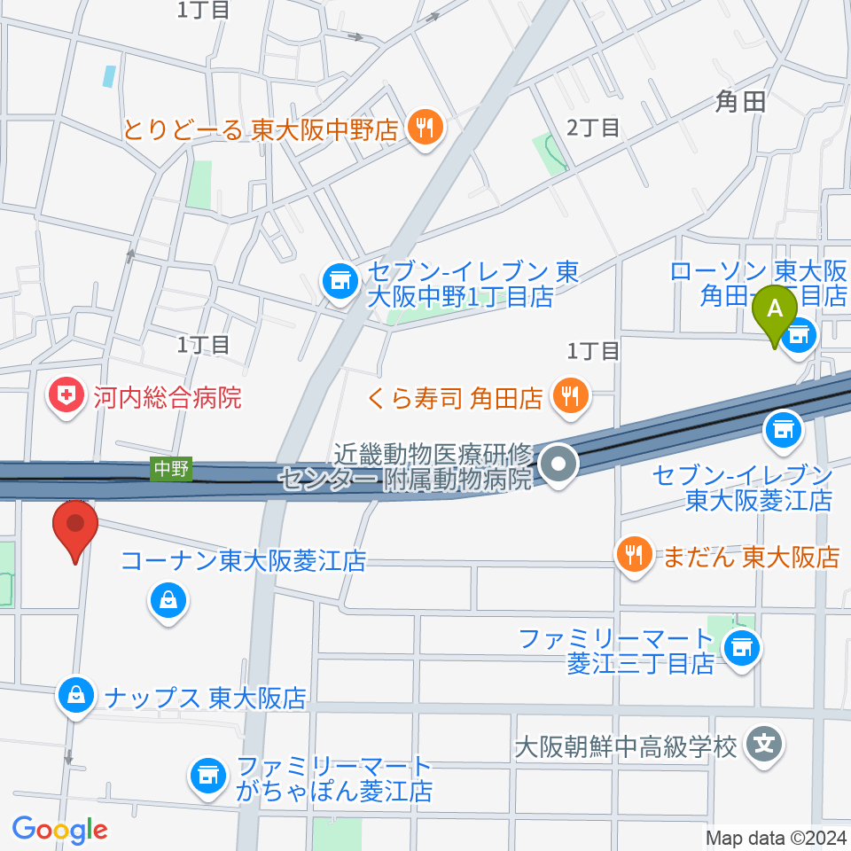 スタジオジャンクサウンド周辺のホテル一覧地図