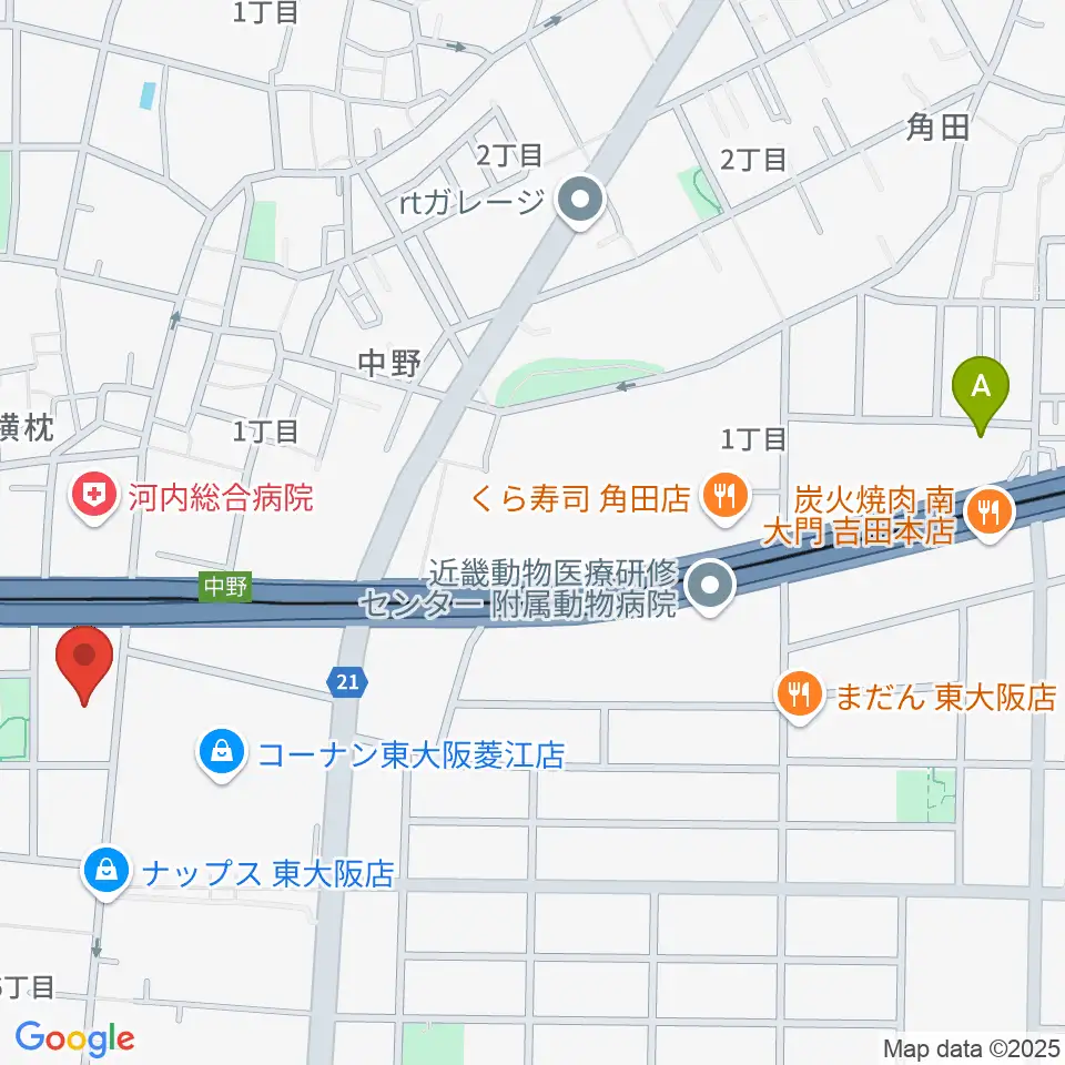 スタジオジャンクサウンド周辺のホテル一覧地図