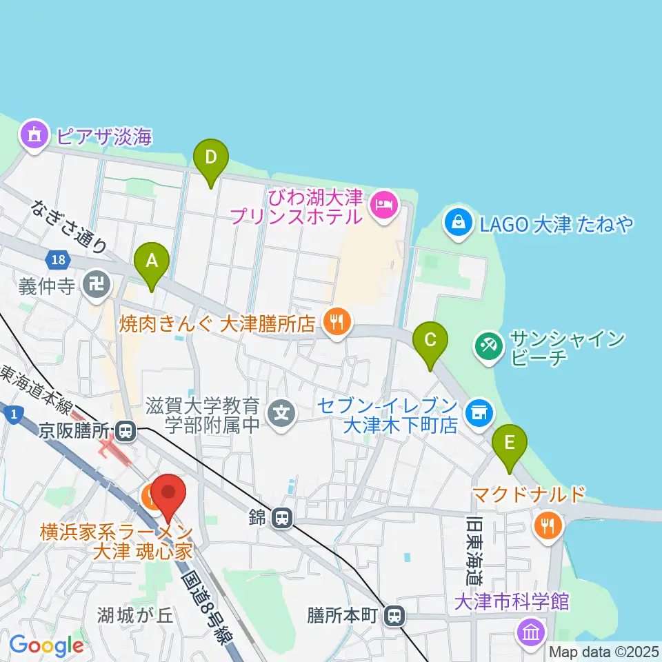 Altero Custom Guitars周辺のホテル一覧地図