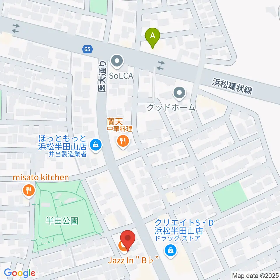 田村音楽教室ジャズインビーフラット周辺のホテル一覧地図