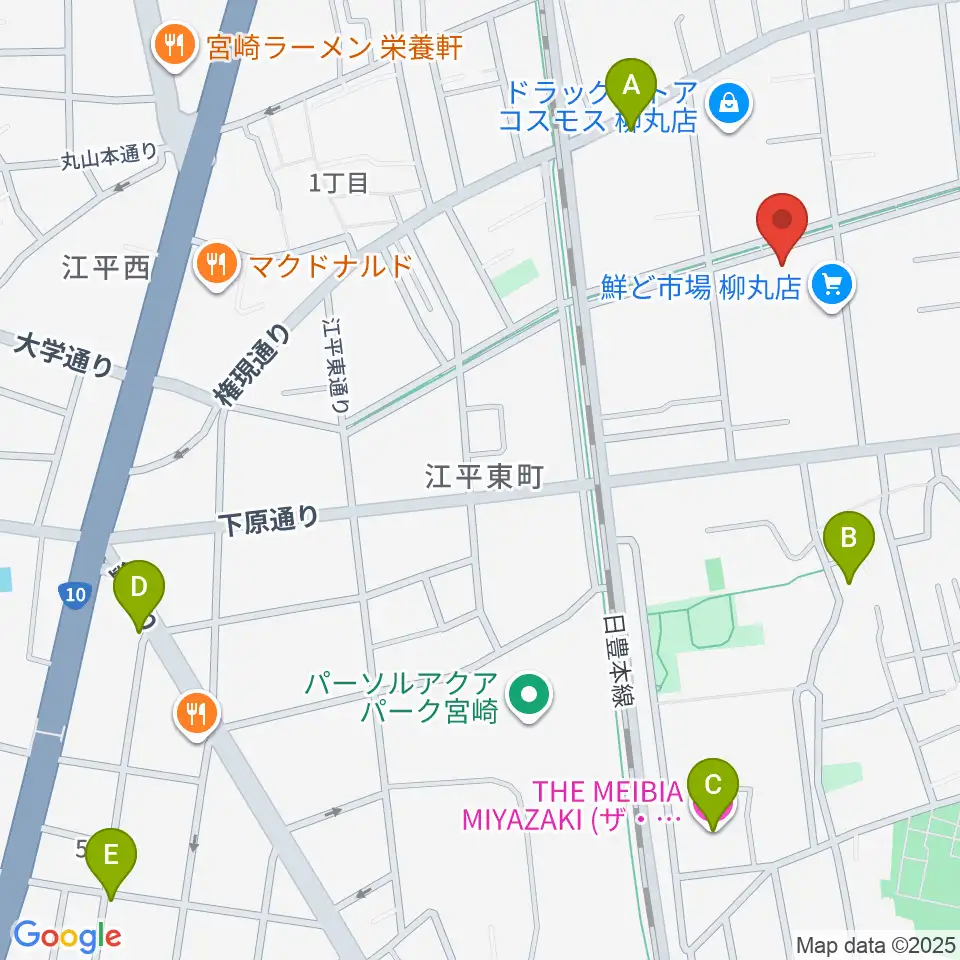 ベリーエイプ・インク周辺のホテル一覧地図