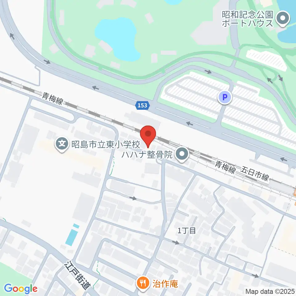西立川総合音楽センター周辺のホテル一覧地図