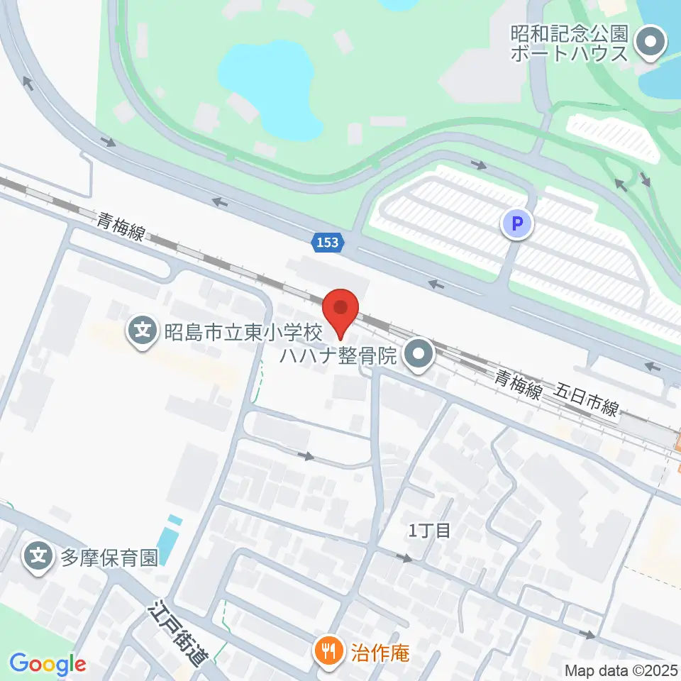 西立川総合音楽センター周辺のホテル一覧地図