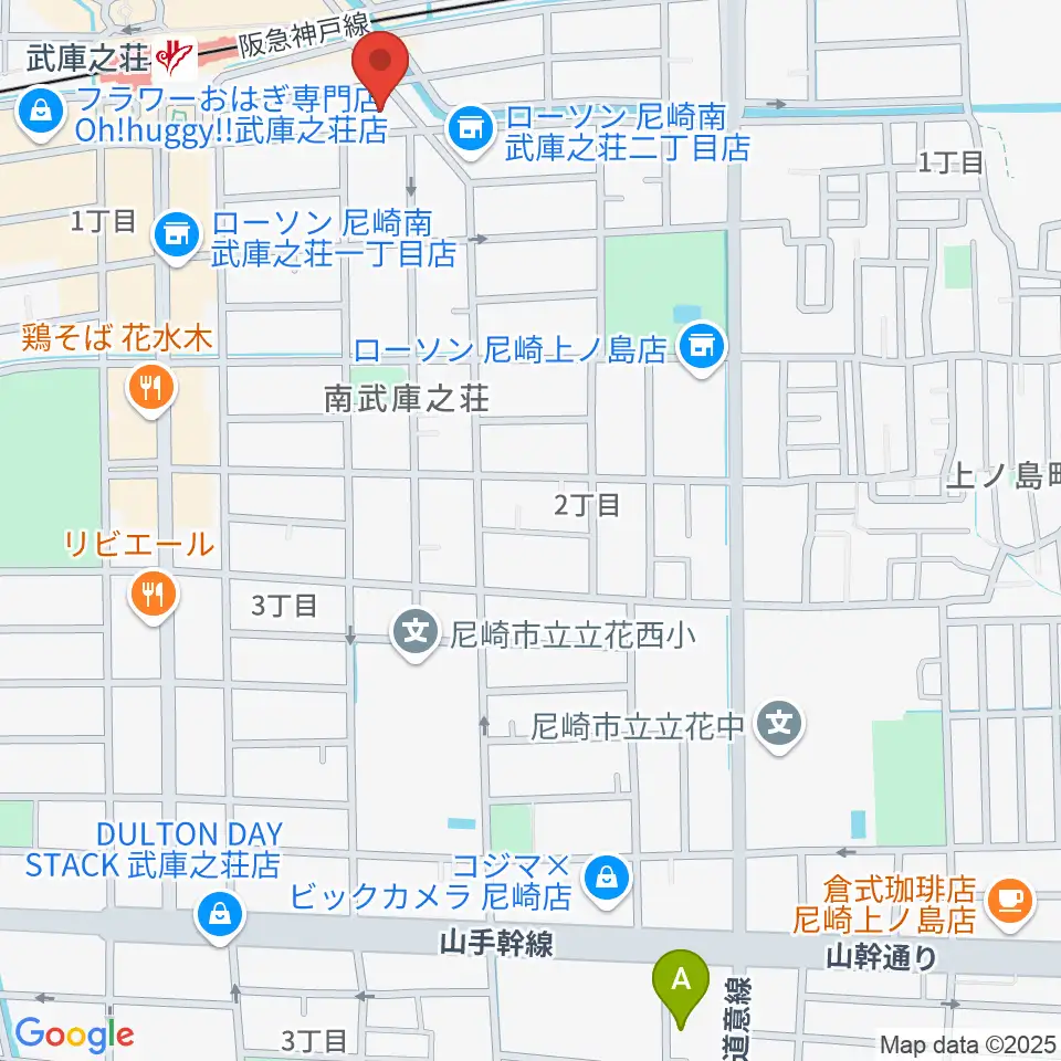 アローミュージックスクール周辺のホテル一覧地図