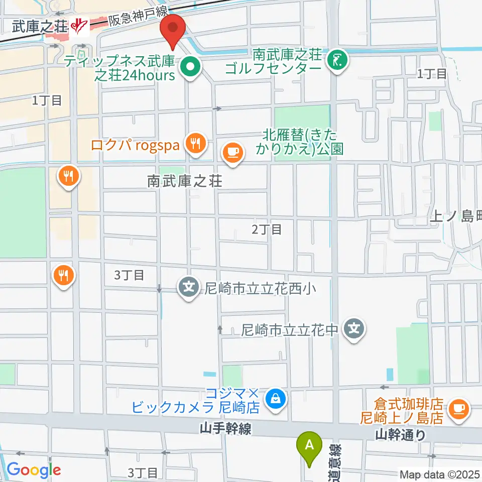 アローミュージックスクール周辺のホテル一覧地図