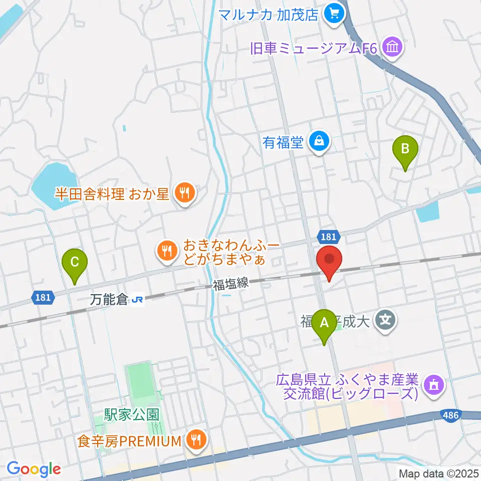 新和琴楽（有）周辺のホテル一覧地図