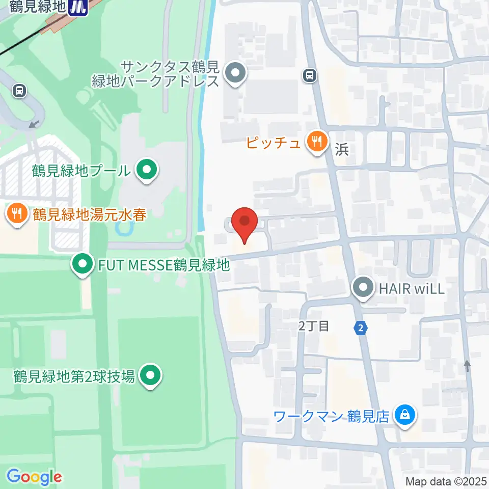 ナッジスタジオ周辺のホテル一覧地図