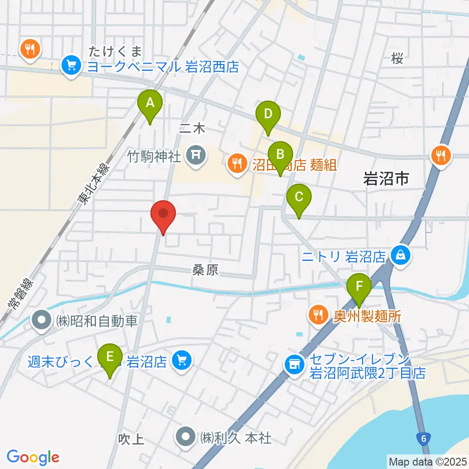 シトラスハウス周辺のホテル一覧地図