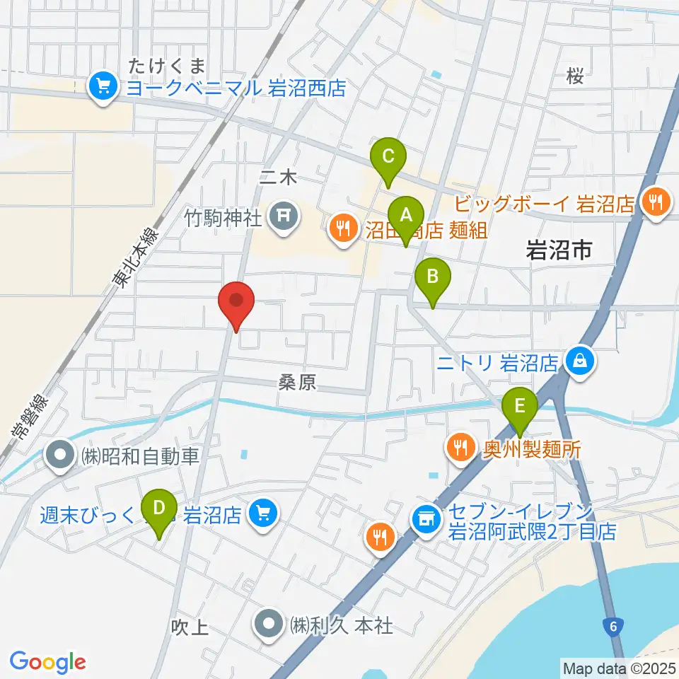 シトラスハウス周辺のホテル一覧地図