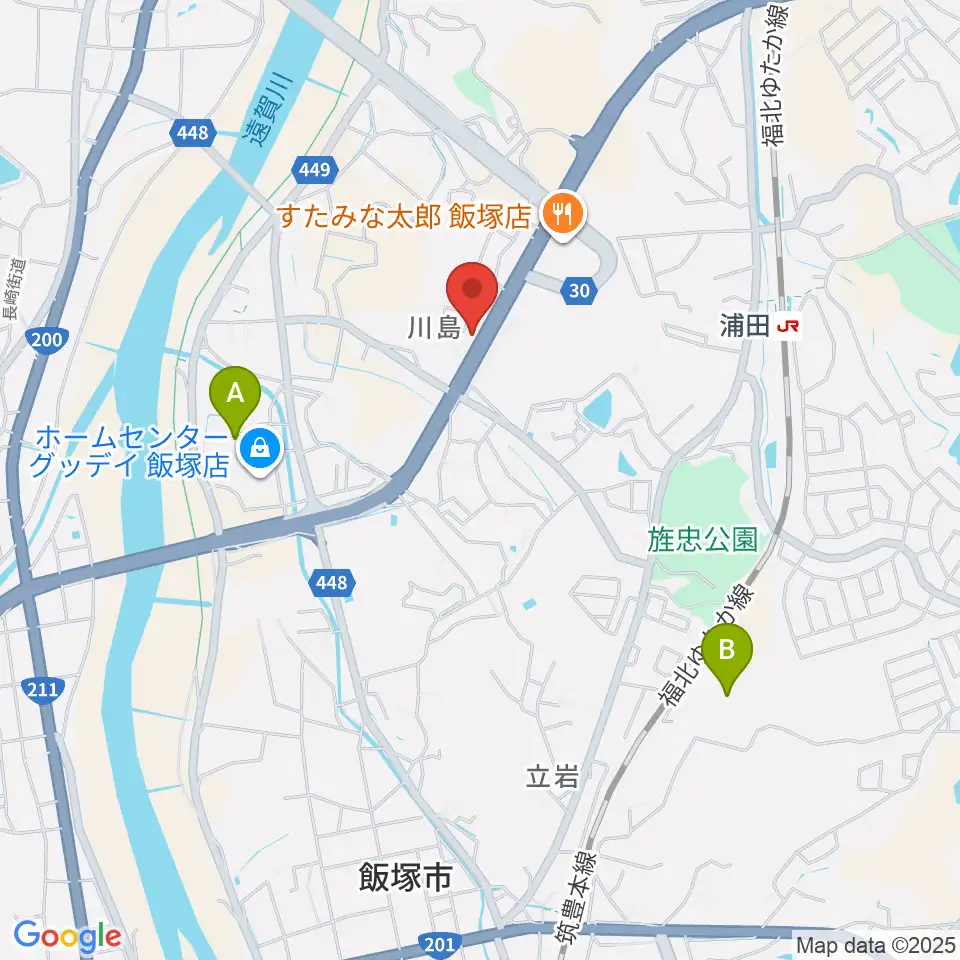 クラブゴーストタウン周辺のホテル一覧地図