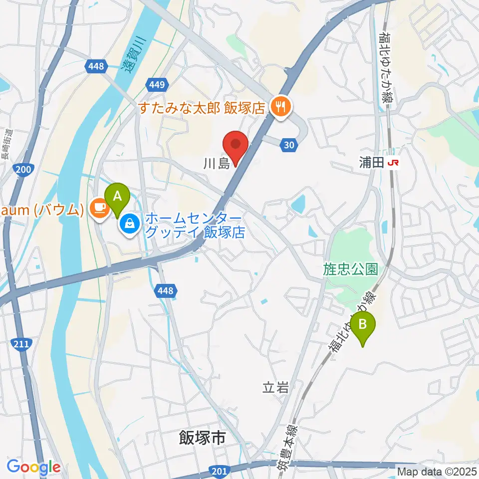 クラブゴーストタウン周辺のホテル一覧地図