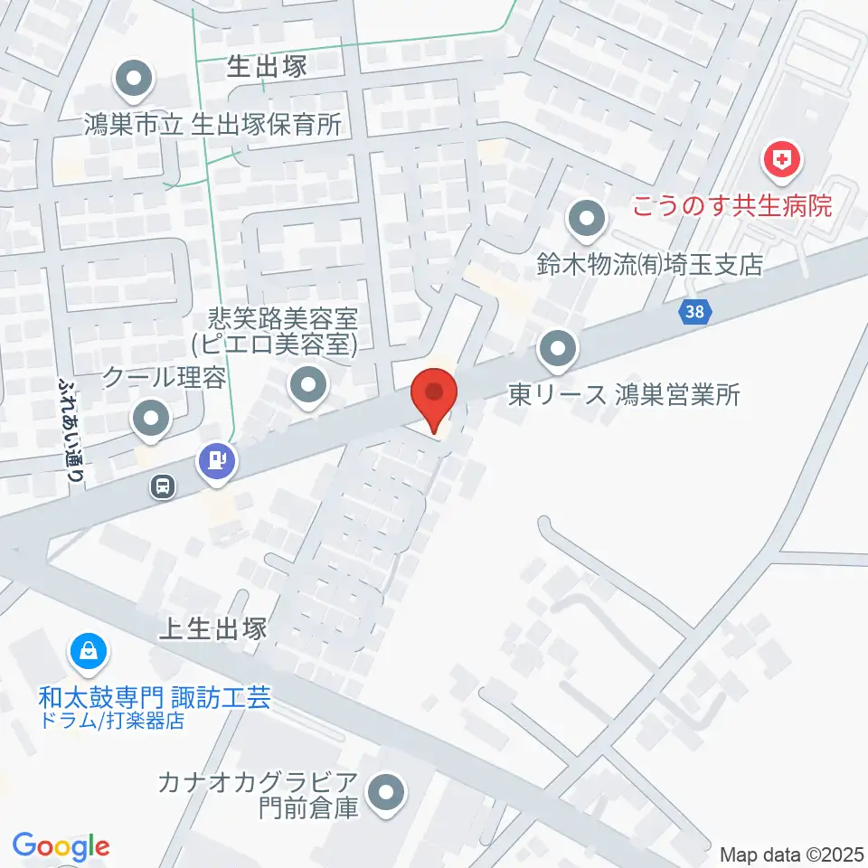 サウンドステア周辺のホテル一覧地図
