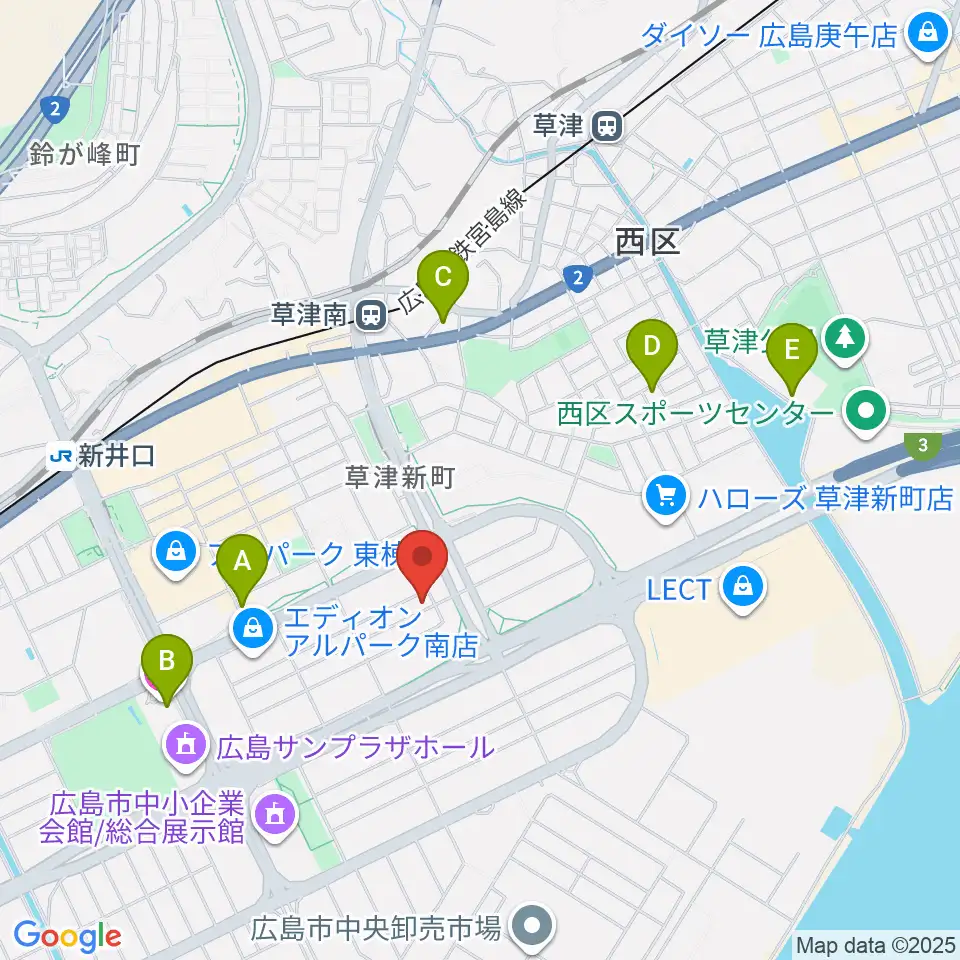 MUSIC STUDIO HIVE周辺のホテル一覧地図