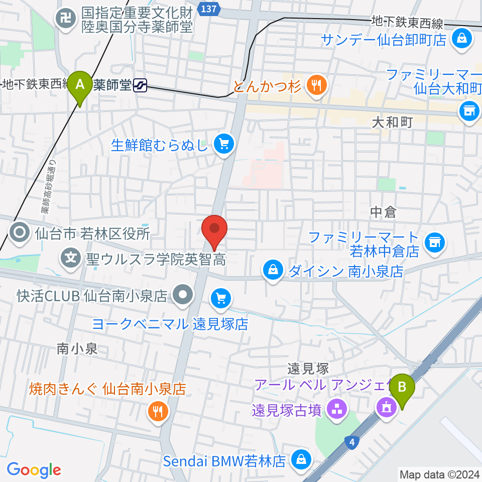 Repair Garage周辺のホテル一覧地図