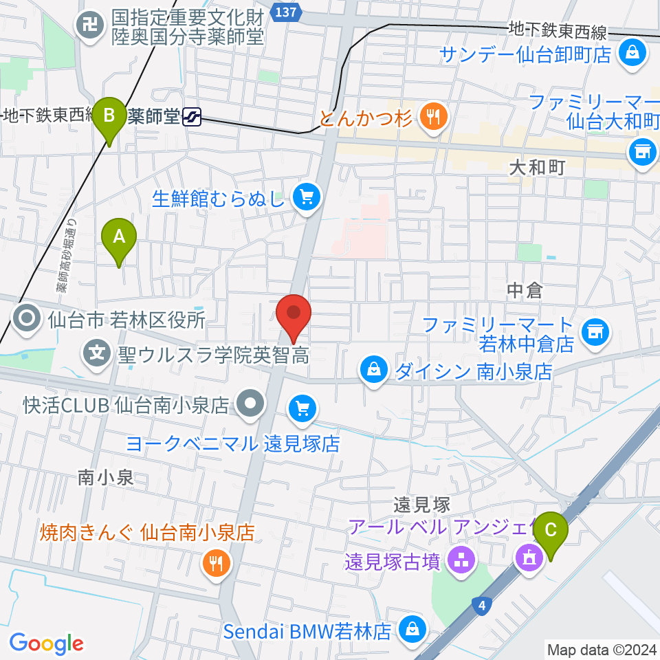 Repair Garage周辺のホテル一覧地図