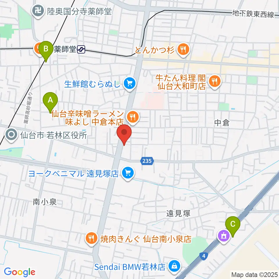 Repair Garage周辺のホテル一覧地図