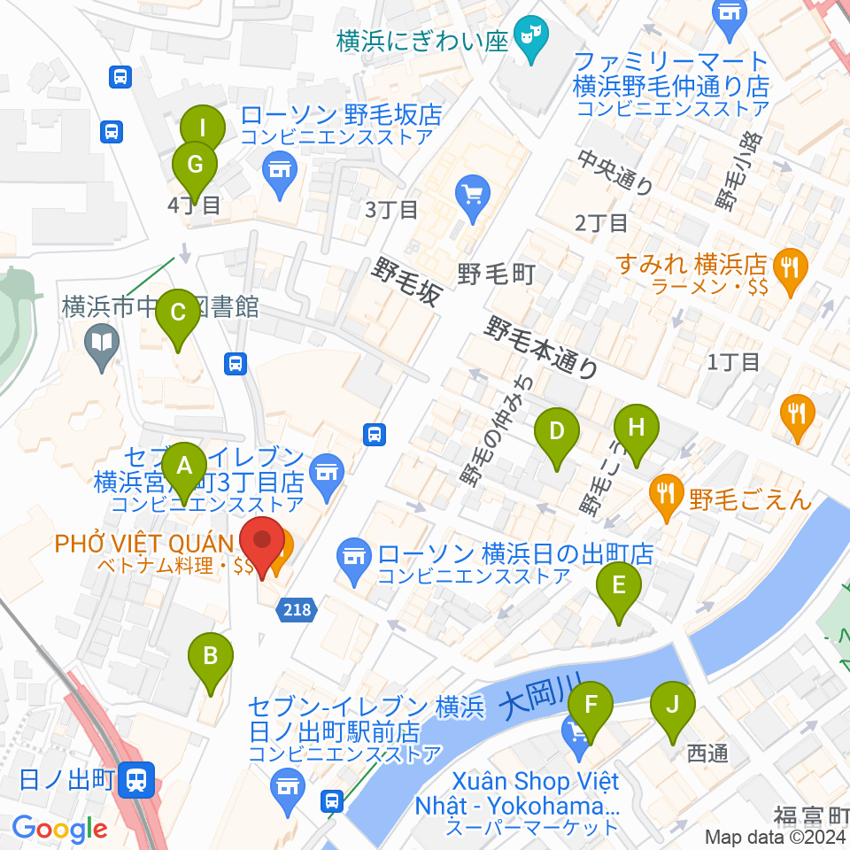 THE CLUB SENSATION周辺のホテル一覧地図