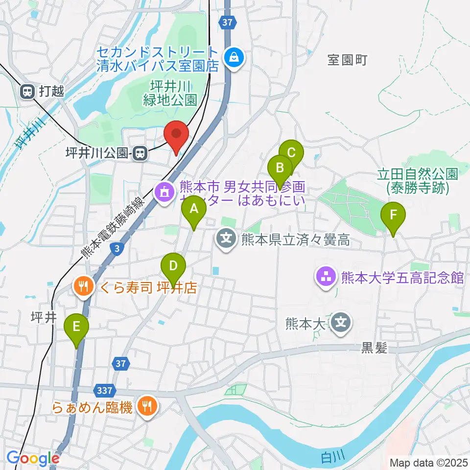 スタジオスミス周辺のホテル一覧地図