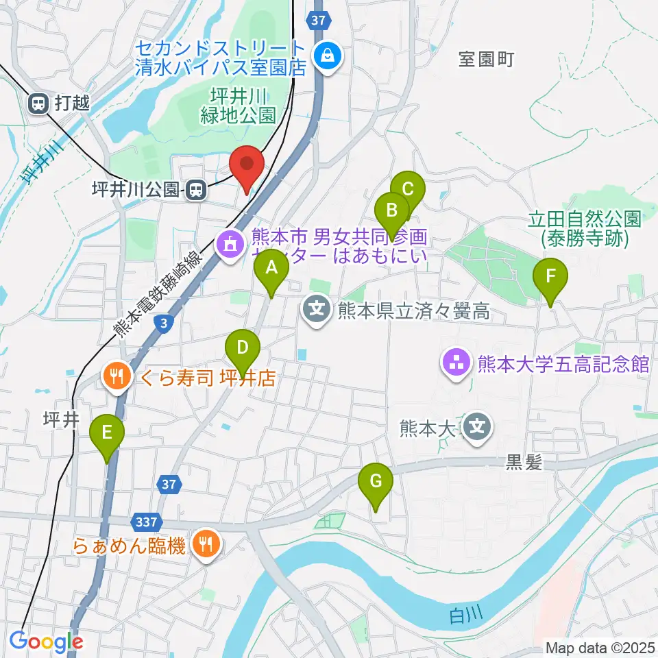 スタジオスミス周辺のホテル一覧地図