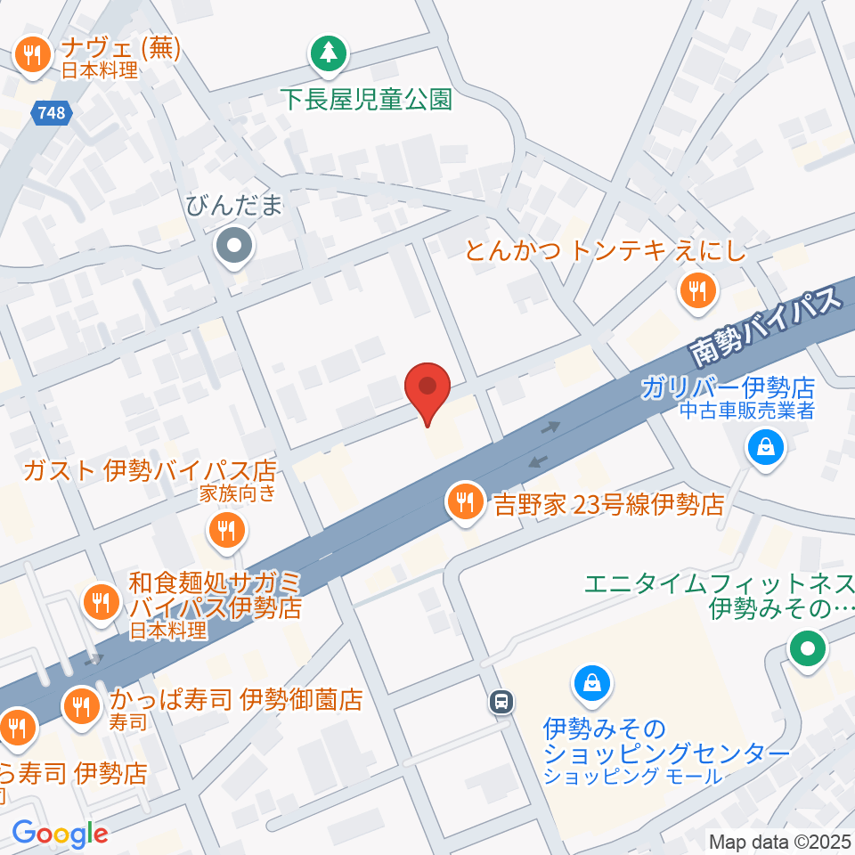 村井楽器伊勢店周辺のホテル一覧地図