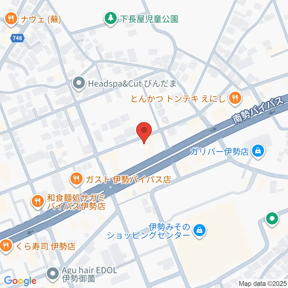 村井楽器伊勢店周辺のホテル一覧地図