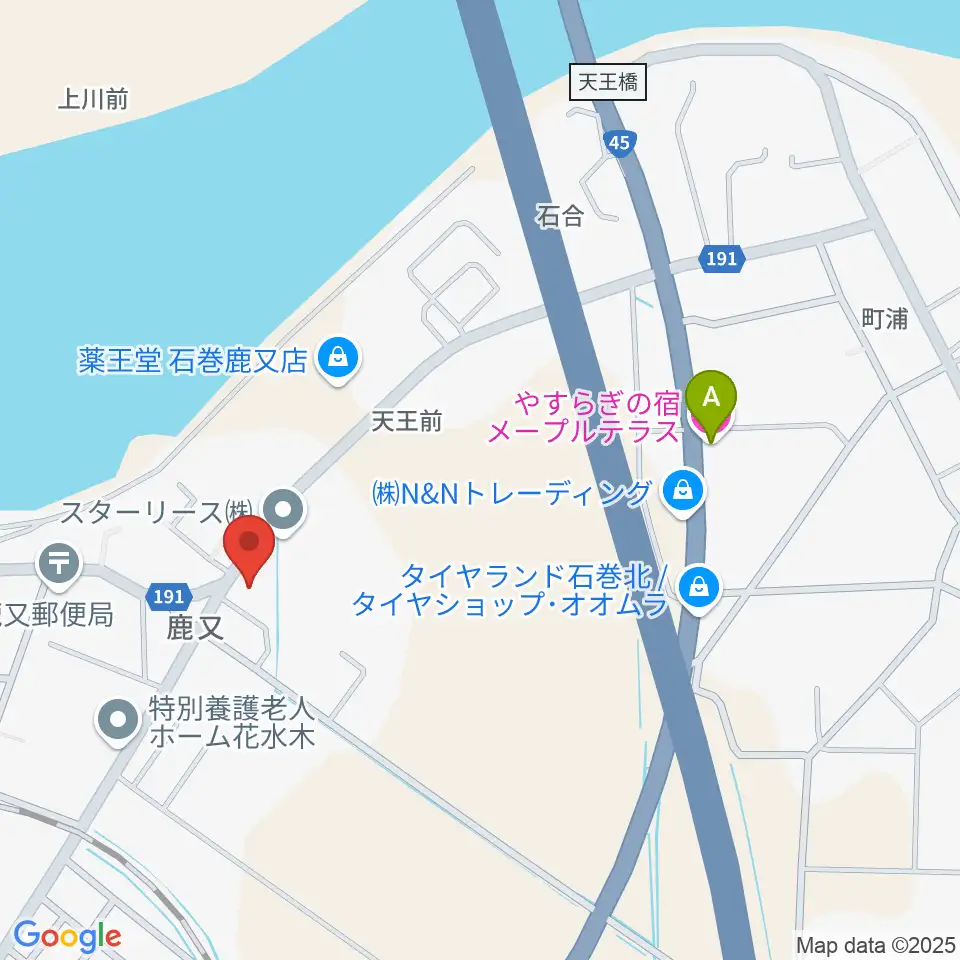 N's SQUARE周辺のホテル一覧地図