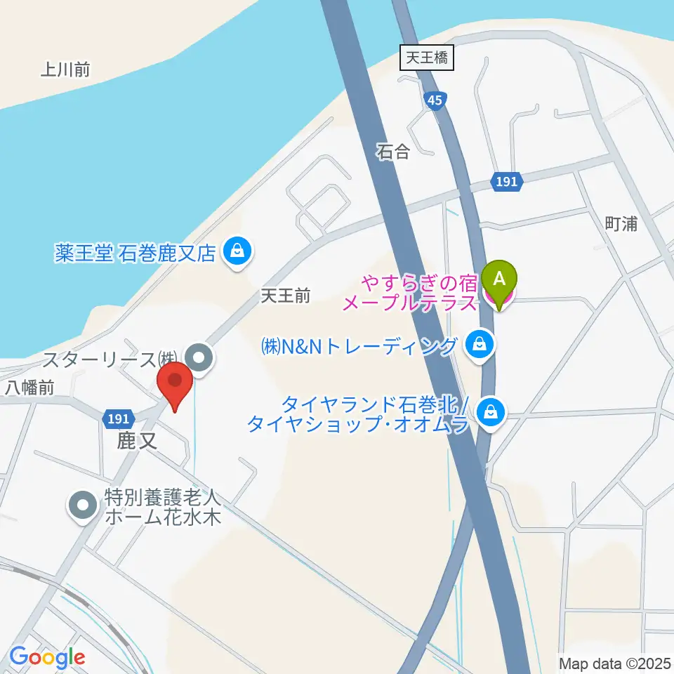 N's SQUARE周辺のホテル一覧地図