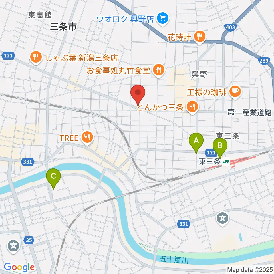 ロケット・ピンク周辺のホテル一覧地図