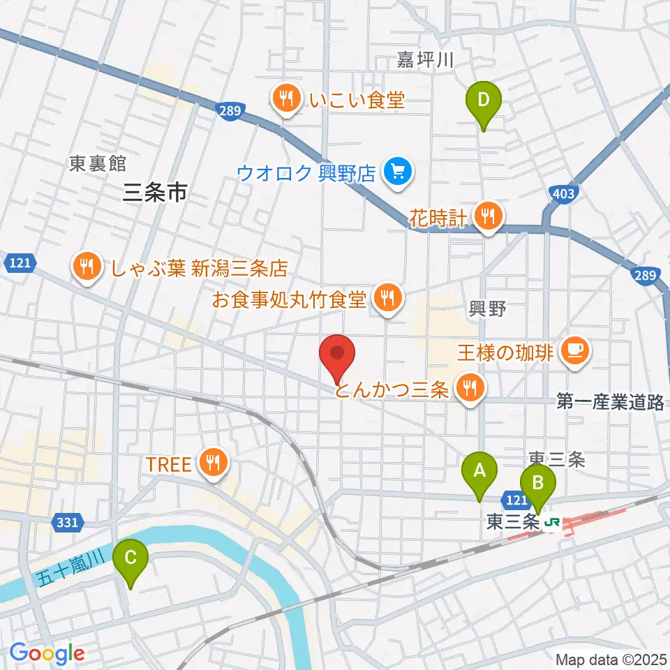 ロケット・ピンク周辺のホテル一覧地図