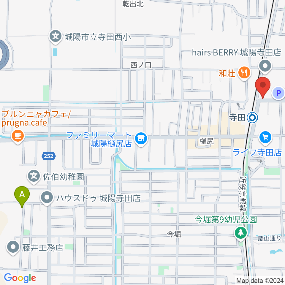 スタジオフレイバー周辺のホテル一覧地図