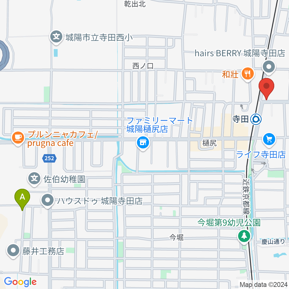 スタジオフレイバー周辺のホテル一覧地図