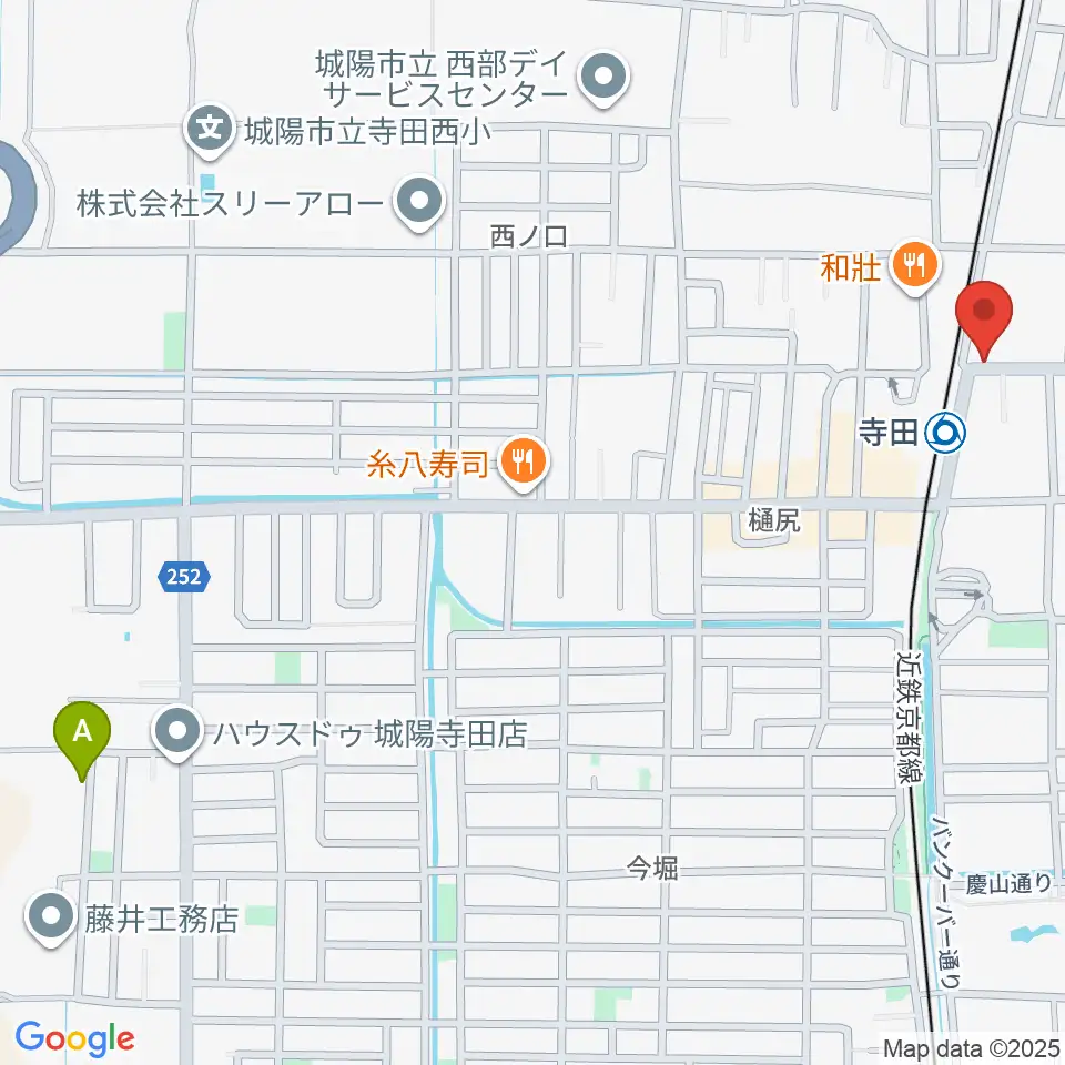スタジオフレイバー周辺のホテル一覧地図