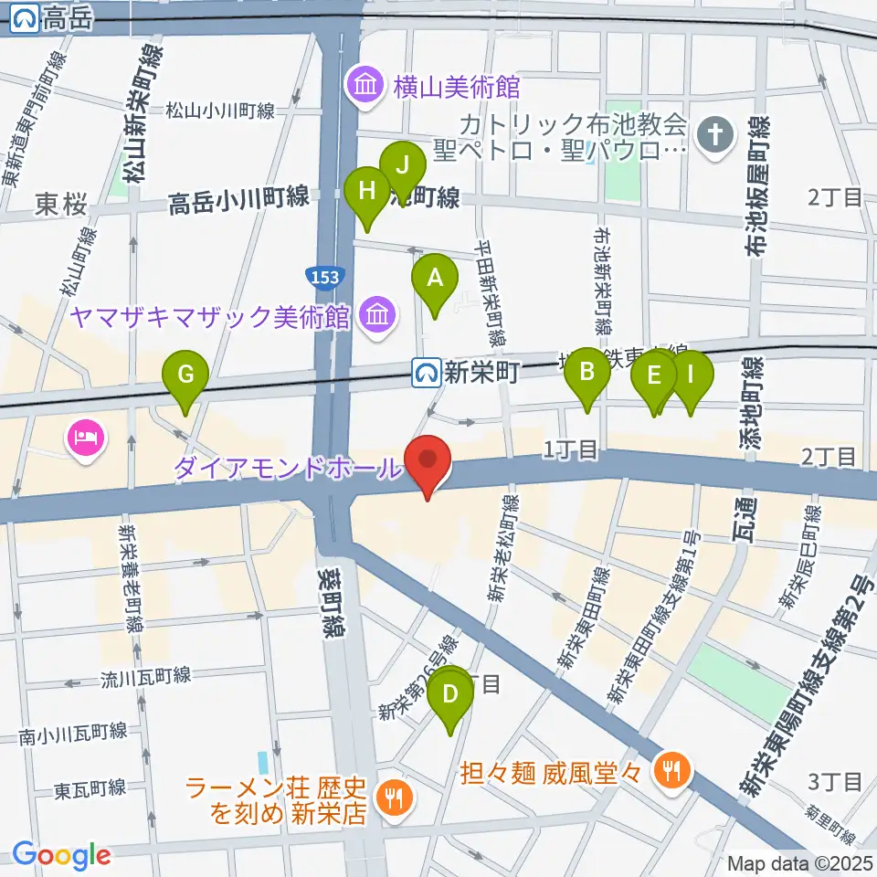 名古屋CLUB MAGO周辺のホテル一覧地図