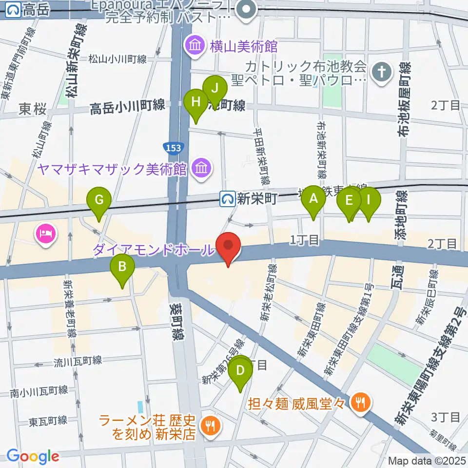 名古屋CLUB MAGO周辺のホテル一覧地図