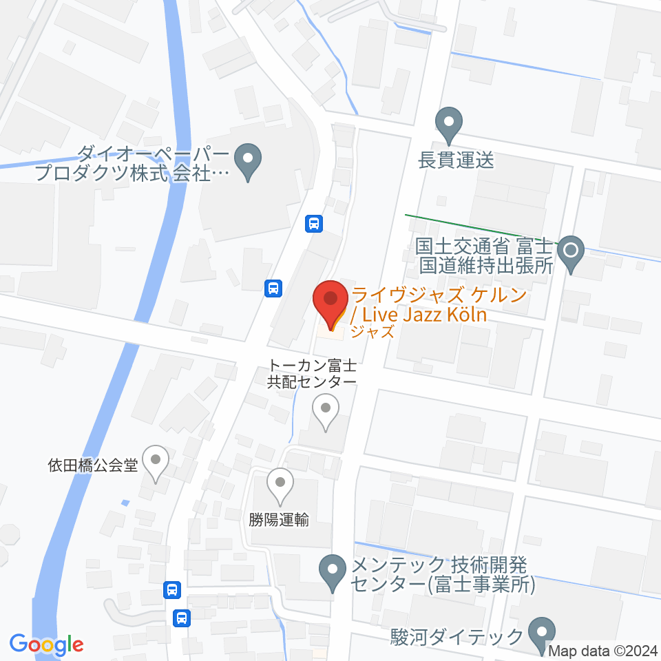 富士ケルン周辺のホテル一覧地図