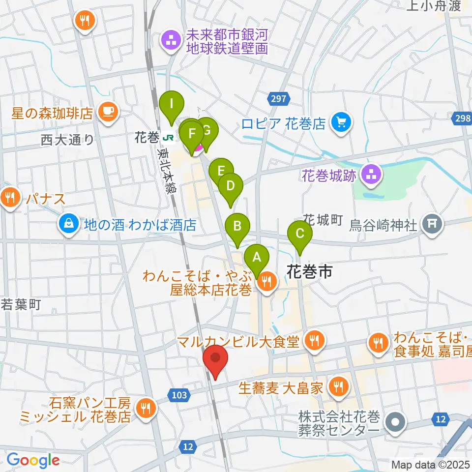 正時堂本店周辺のホテル一覧地図