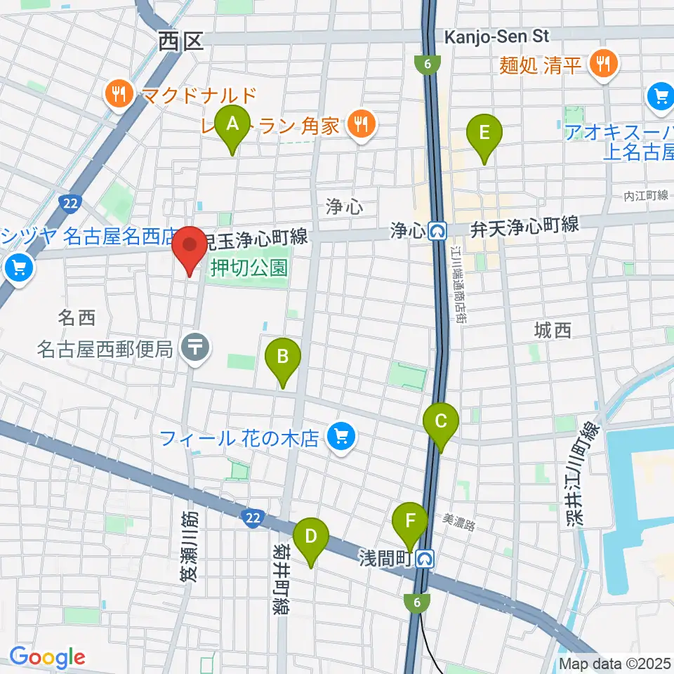 スタジオ・リリタ周辺のホテル一覧地図