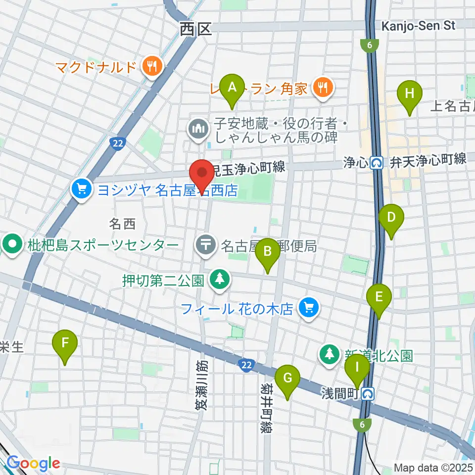 スタジオ・リリタ周辺のホテル一覧地図