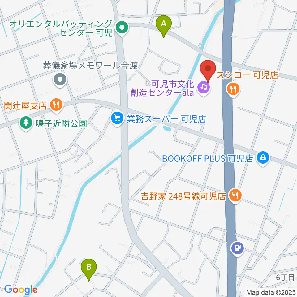 可児市文化創造センターala周辺のホテル一覧地図