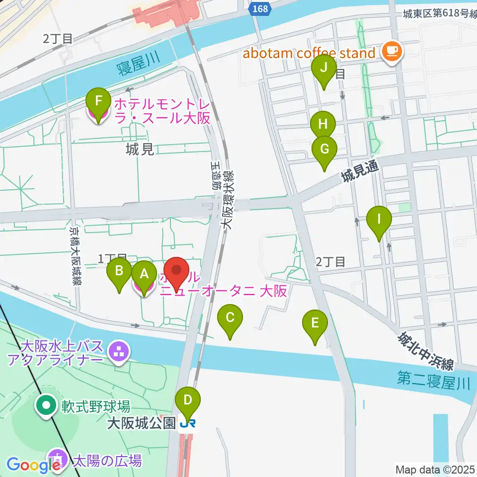 住友生命いずみホール周辺のホテル一覧地図