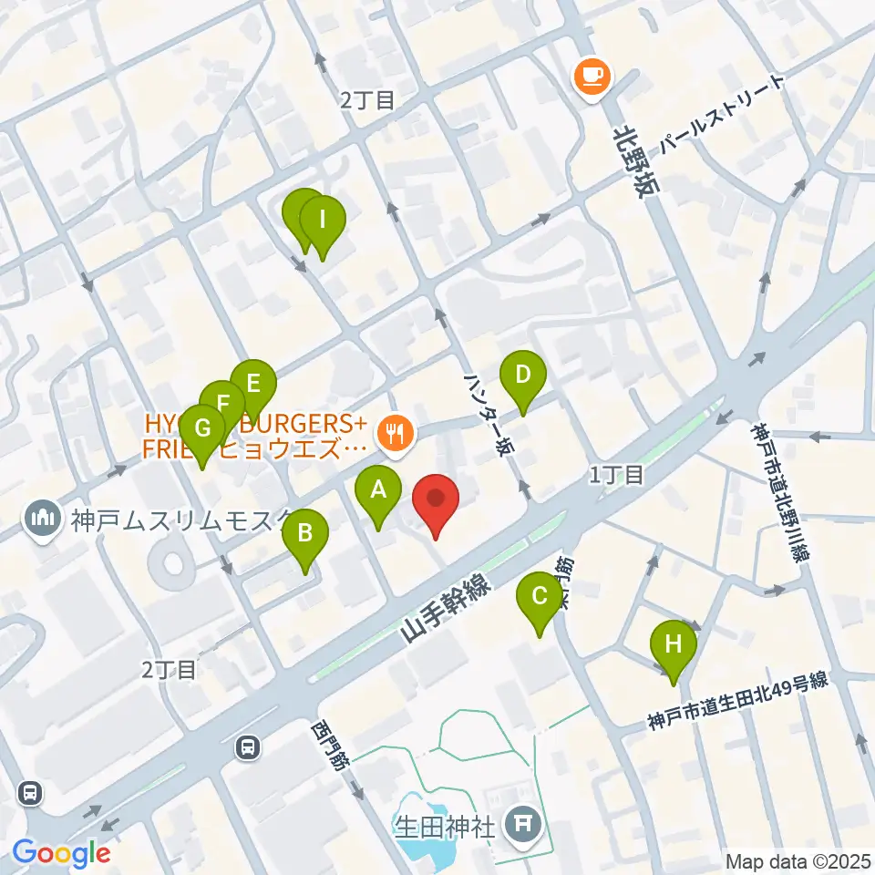 reggae bar JAMDUNG周辺のホテル一覧地図