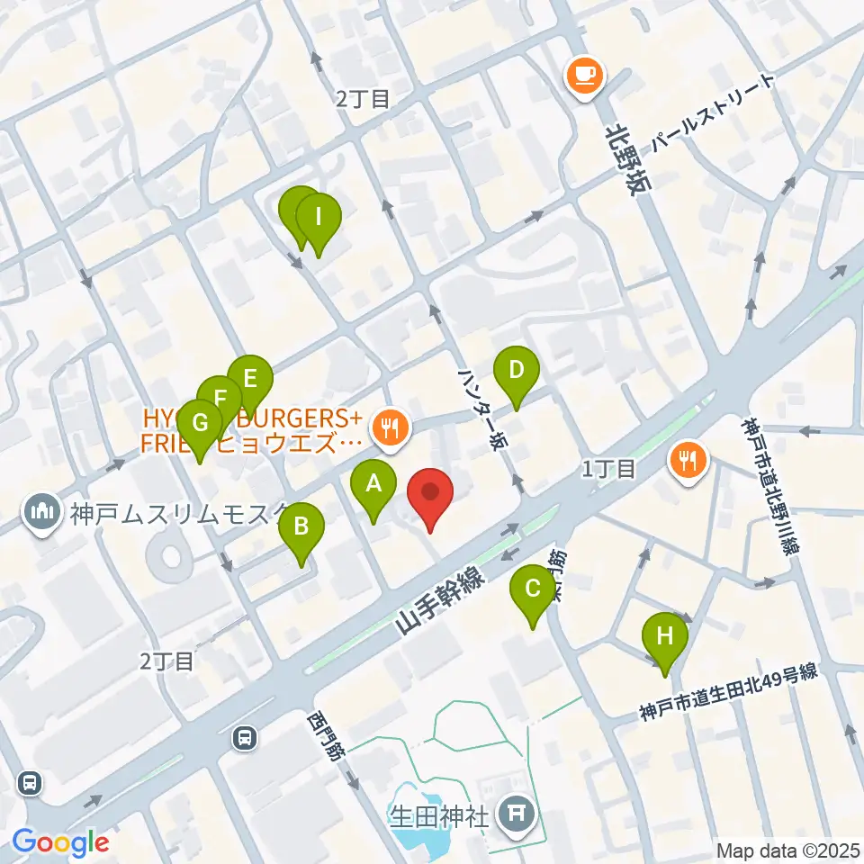 reggae bar JAMDUNG周辺のホテル一覧地図