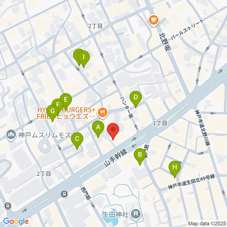 reggae bar JAMDUNG周辺のホテル一覧地図