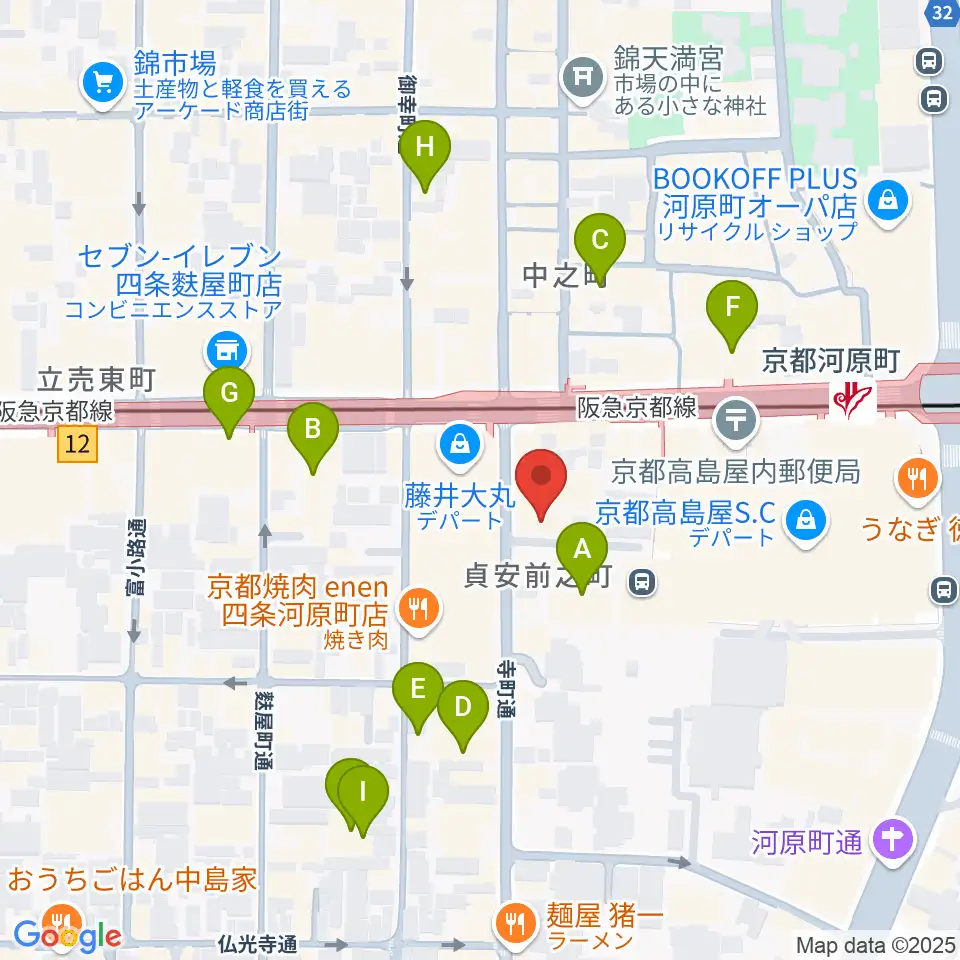 都雅都雅 トガトガ周辺のホテル一覧地図