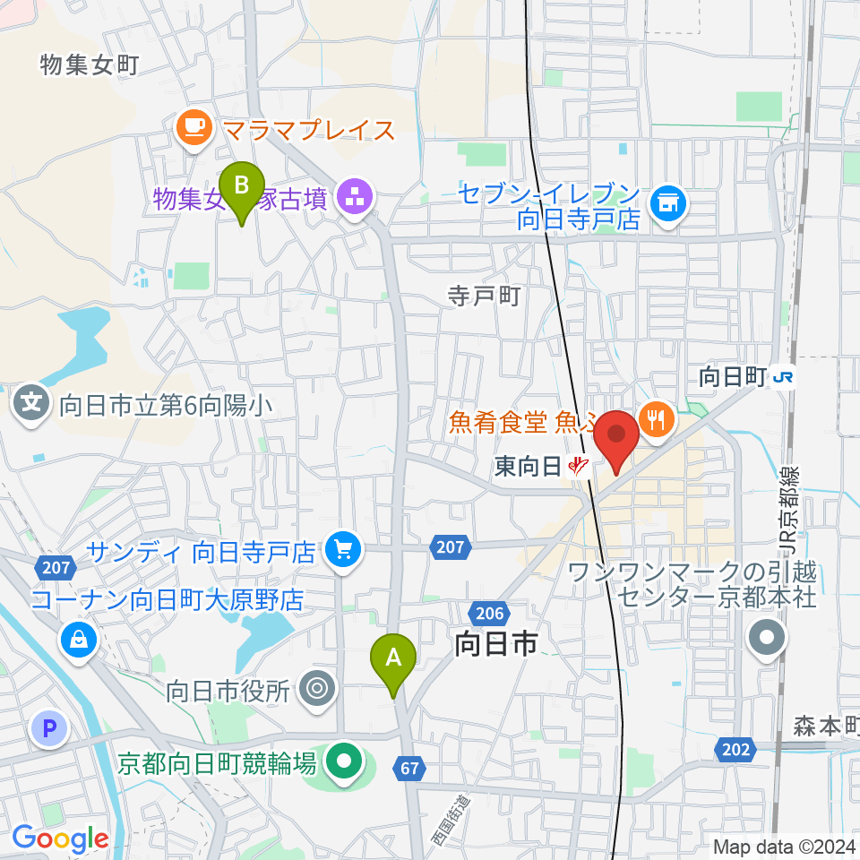 Second Rooms周辺のホテル一覧地図