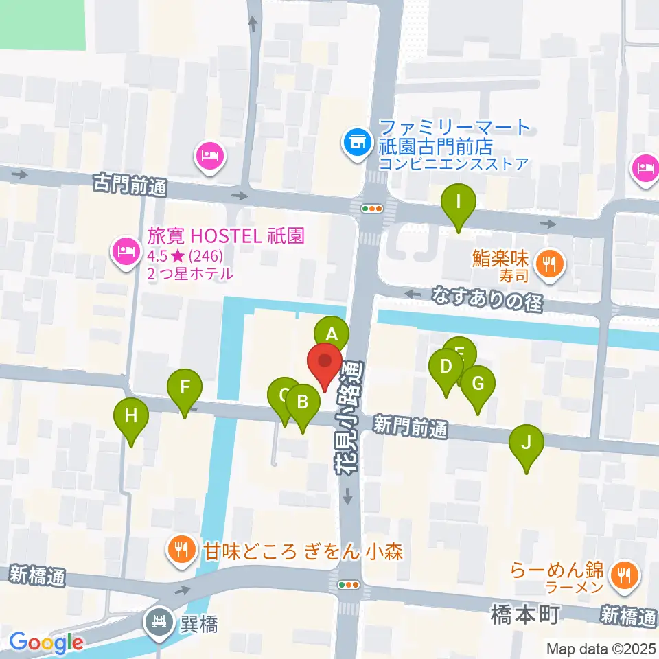 セレクテッド・ラポー周辺のホテル一覧地図